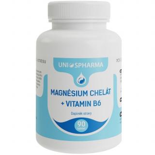 Unios Pharma Magnésium chelát + Vitamín B6 90 tbl.