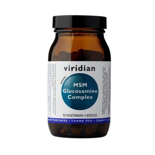 Viridian MSM Glukosamin komplex 90 kapslí