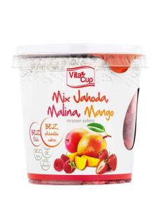 VitaCUP MIX (jahoda, malina, mango) - sušené ovoce mrazem 30 g