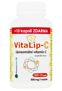 VitaLip-C Lipozomální vitamín C Balení: 120+10 ks