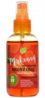 Vivaco 100% přírodní mrkvový opalovací olej SPF 0 150 ml