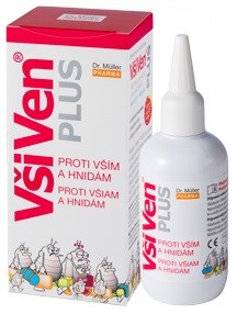 Všiven PLUS proti vším a hnidám 120 ml