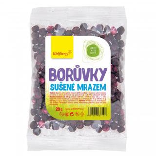 Wolfberry Borůvky - celé sušené mrazem Balení: 20 g
