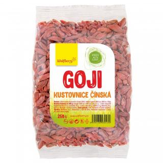 Wolfberry Goji Kustovnice čínská sušené plody 250 g