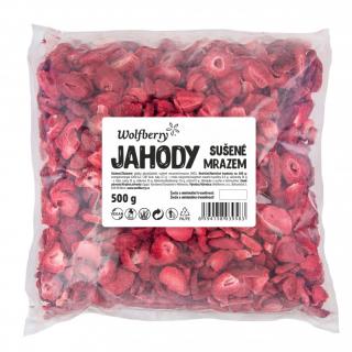 Wolfberry Jahody - plátky sušené mrazem Balení: 500 g