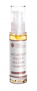 Zahir Cosmetics Arganový tělový balzám - AMBRA 50 ml
