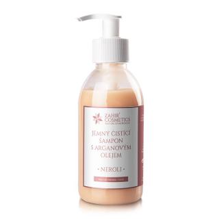 Zahir Cosmetics Jemný čistící šampon s arganovým olejem - NEROLI 200 ml