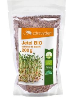 ZdravýDen® BIO Jetel - semena na klíčení 200 g