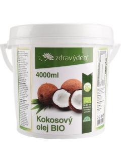 ZdravýDen® BIO Kokosový olej Balení: 4000 ml