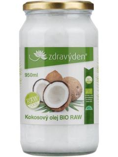 ZdravýDen® BIO Kokosový olej RAW Balení: 950 ml