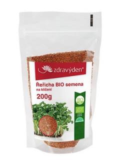 ZdravýDen® BIO Řeřicha – semena na klíčení 200 g