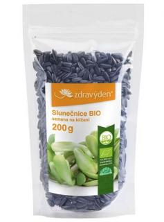 ZdravýDen® BIO Slunečnice - semena na klíčení 200 g