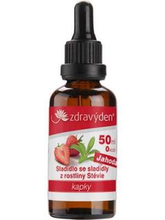 ZdravýDen® Stévie kapky 50 ml Příchuť: Jahoda