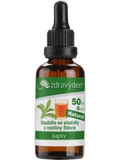 ZdravýDen® Stévie kapky 50 ml Příchuť: Natural
