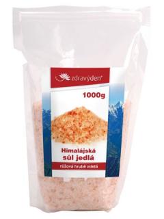 ZdravýDen® Sůl himalájská jedlá růžová hrubě mletá 1000 g