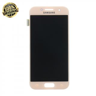 Samsung Galaxy A3 2017 (A320) - Výměna LCD displeje vč. dotykového skla (originál) Růžová