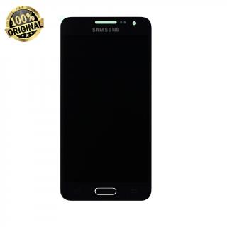 Samsung Galaxy A3 A300F  - Výměna LCD displeje vč. dotykového skla (originál) Černá