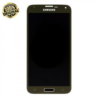 Samsung Galaxy S5 G900 - Výměna LCD displeje vč. dotykového skla (originál) Zlatá