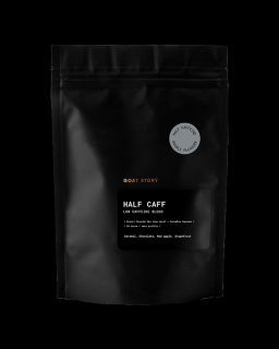 Half Caff Low caffeine Coffee Blend Hmotnost: 250 g, Hrubost mletí: Espresso