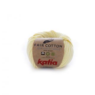 Katia Fair Cotton 07 Light yellow  (Light yellow)
