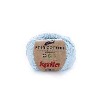 Katia Fair Cotton 08 Light sky blue  (Light sky blue)
