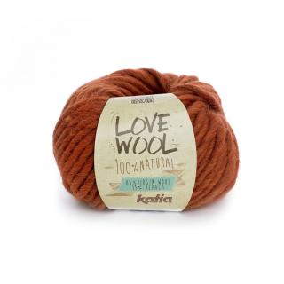 Katia Love Wool 114 Medium orange  (Medium-orange)