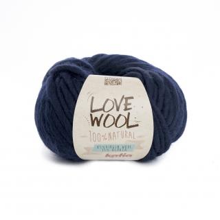 Katia Love Wool 121 Dark blue  (Dark blue)