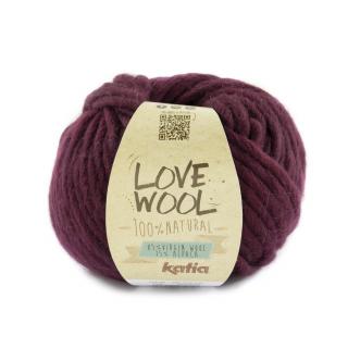 Katia Love Wool 129 Aubergine (Aubergine)