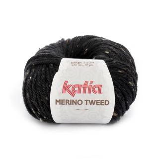 Katia Merino Tweed 309 Black-very dark grey (Black-very dark grey)