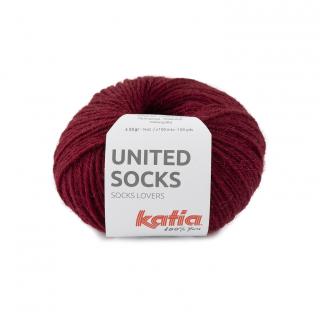 Katia United Socks 16 Burgundy red (Burgundy red)