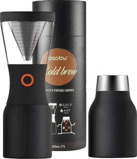 Asobu Cold Brew kávovar s termoskou  černý - KB900