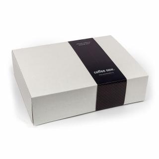 Dárkový balíček: Palermo / Como / Saluzzo Blend  W/B BOX Varianta dárkové krabičky: Bílá dárková krabička
