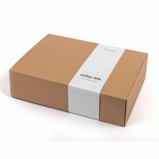 Dárkový balíček: Palermo / Como / Saluzzo Blend  W/B BOX Varianta dárkové krabičky: Hnědá dárková krabička