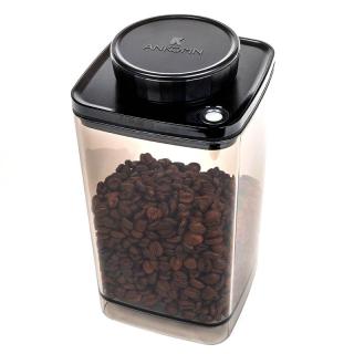 Vakuová dóza na kávu Ankomn – 1200 ml tmavá