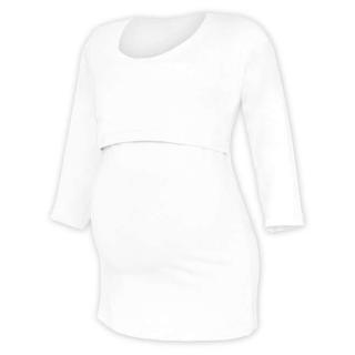 Kojicí tričko Kateřina - 3/4 rukáv, různé barvy Barva: Bílá, Velikost: L/XL
