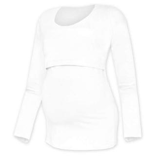 Kojicí tričko Kateřina - dlouhý rukáv, různé barvy Barva: Bílá, Velikost: L/XL