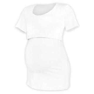 Kojicí tričko Kateřina - krátký rukáv, různé barvy Barva: Bílá, Velikost: L/XL