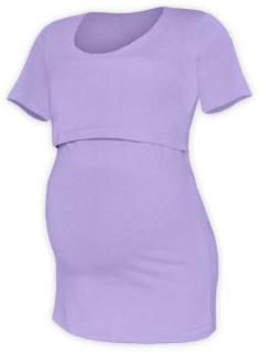 Kojicí tričko Kateřina - krátký rukáv, různé barvy Barva: Levandulová, Velikost: M/L