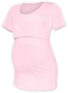 Kojicí tričko Kateřina - krátký rukáv, různé barvy Barva: Světle růžová, Velikost: L/XL