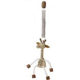 První hračka Detoa - dřevěná, různé druhy typ: Žirafa na péru