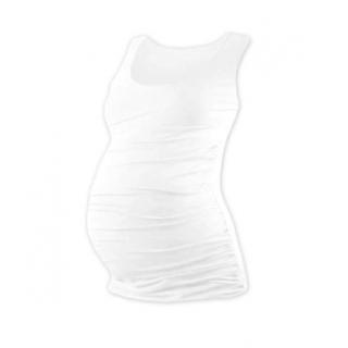Těhotenské tílko Johanka, různé barvy Barva: Bílá, Velikost: L/XL