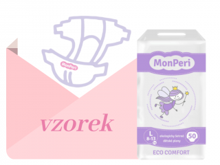 MonPeri Eco Comfort L 8-13 kg kg -VZOREK- EKO dětské plenky