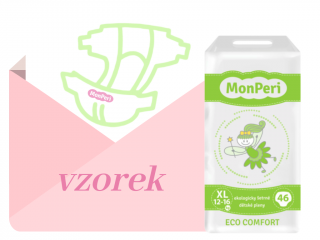 MonPeri Eco Comfort XL 12-16 kg -VZOREK- EKO dětské plenky