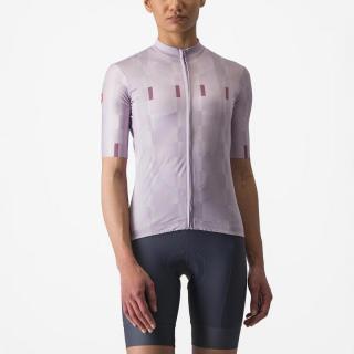 Dámský dres Castelli Dimensione purple mist/deep purple L