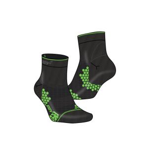 Ponožky INOV8 TrailFly Mid back/green S