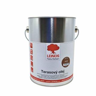 LEINOS 236.015 Terasový olej nahnědlý 2,5 L