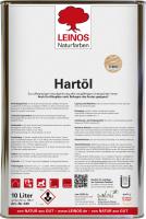 LEINOS 240.002 Tvrdý olej na dřevo transparentní 10 L  + zdarma dárek v hodnotě 318 Kč -  Anza Elite štětec plochý 100 mm