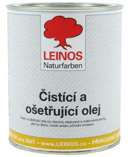 LEINOS 285.002 čistící a ošetřující olej bezbarvý 0,75 L