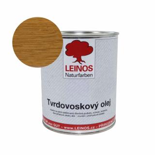 LEINOS 290.054 Tvrdovoskový olej Pískově žlutý 0,75 L