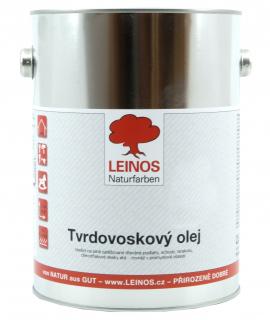 LEINOS 290.054 Tvrdovoskový olej Pískově žlutý 2,5 L